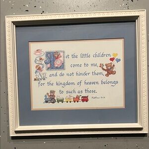 Children's Inspirational Framed Art